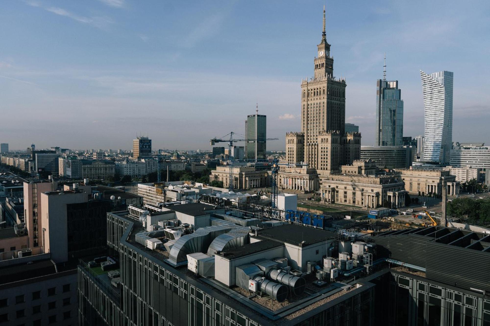 Warsaw Downtown Studio - Top Location, Metro Nearby - By Rentujemy Varsóvia Exterior foto