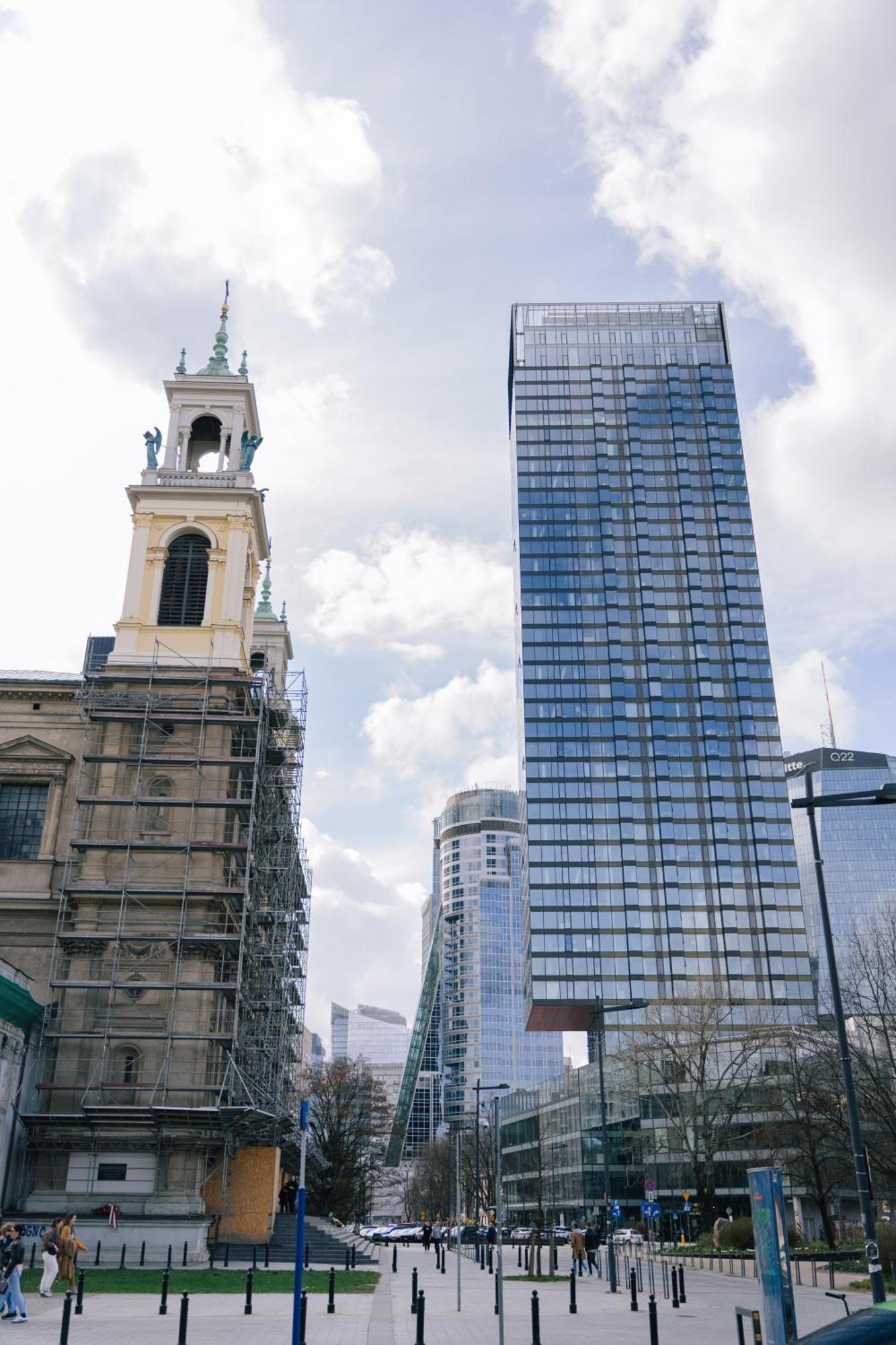 Warsaw Downtown Studio - Top Location, Metro Nearby - By Rentujemy Varsóvia Exterior foto